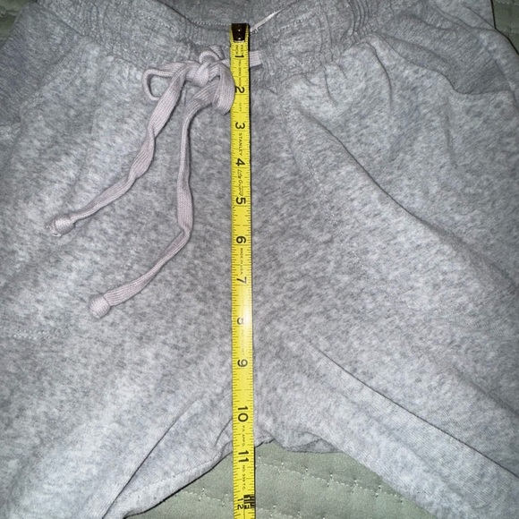Gray project social T velvety Jogger Sweatpants with Striped Cuffs. Size M. GUC - Picture 7 of 8